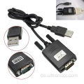 Customized USB2.0 RS232 Serial zu DB9 -männlichem Kabel